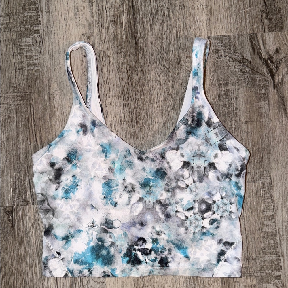 lululemon athletica Blue and Gray Align Tank